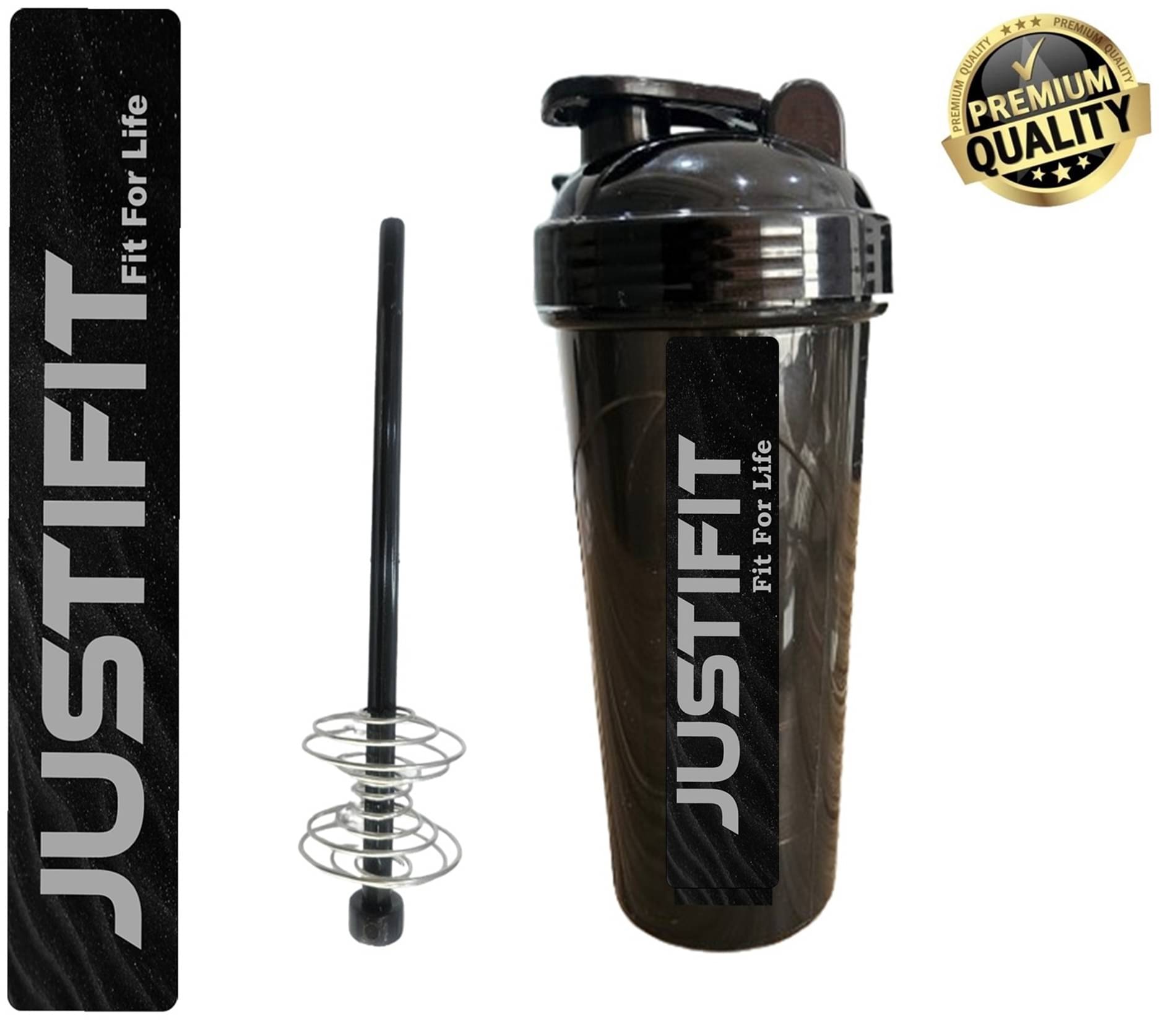     			JUSTIFIT Plastic Black 700 mL Sipper ( Pack of 1 )