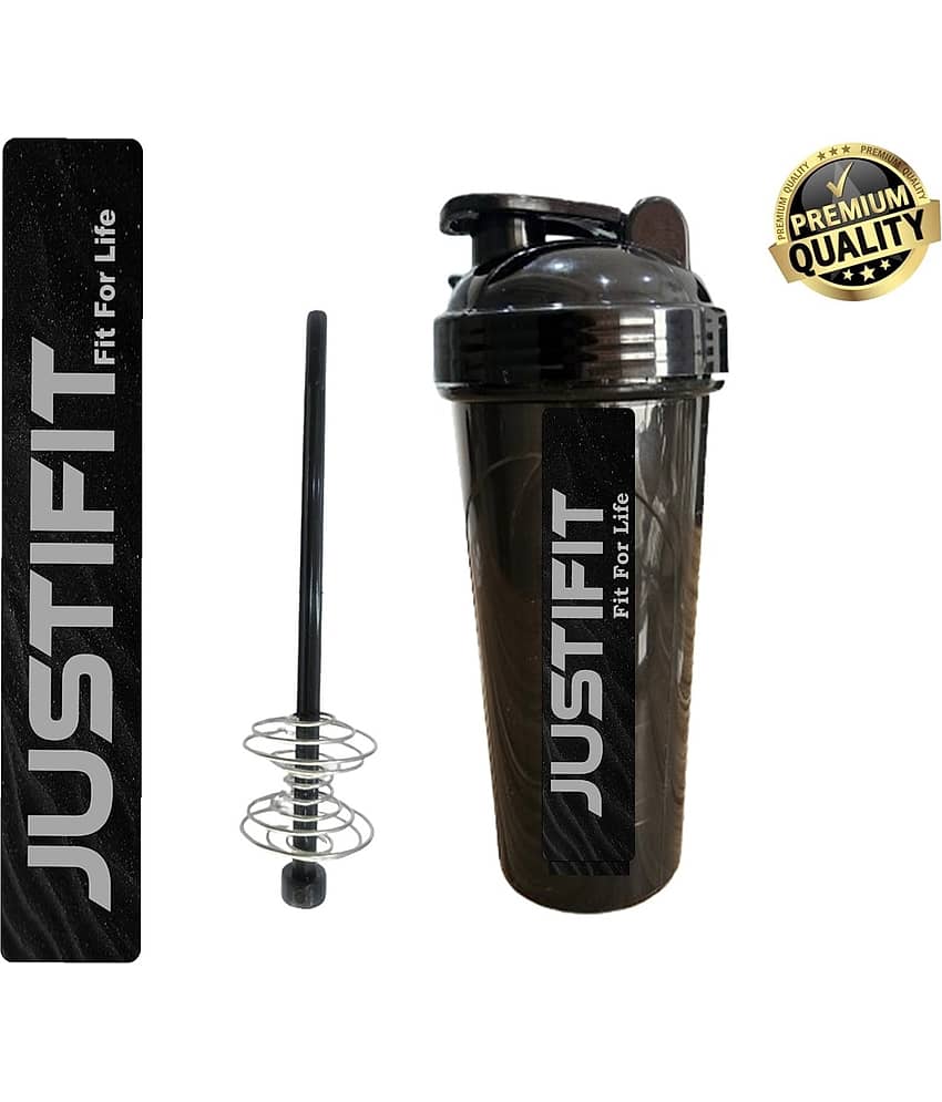 JUSTIFIT Plastic Black 700 mL Sipper ( Pack of 1 ) - Sports and Fitness Equipment | Buy online on ZillyBuy