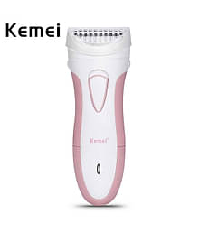 Kemey Women Shaver Trimmer Epilators Rechargeable Lady Shaver Hair Remover 5001 Foil Shaver ( )