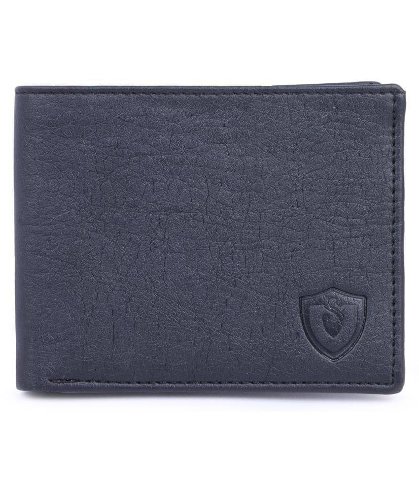     			Keviv Leather Solid Men's Two Fold Wallet With 5 Slots For Card ( Black , Pack of 1 )