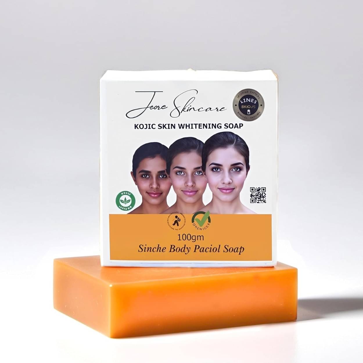     			LUCACCI Skin Whitening Soap for Normal Skin ( Pack of 1 )