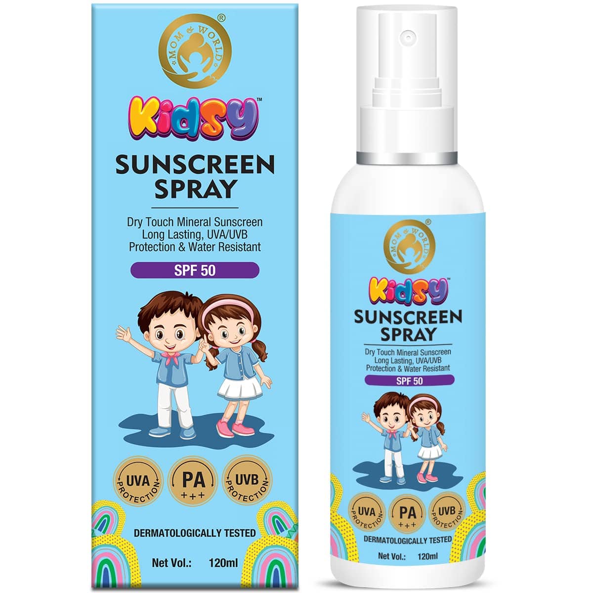 Mom & World Sunscreen Cream For All Skin Type ( Pack of 1 )