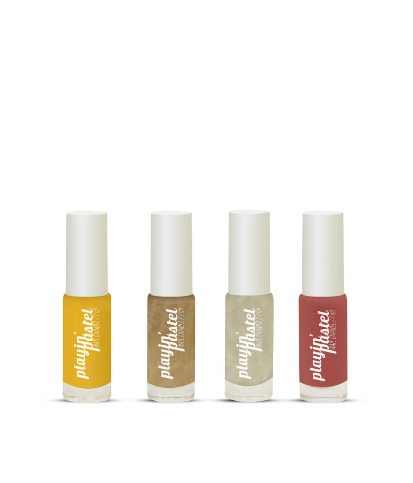     			Neyah Multi Matte Nail Polish 28 ( Pack of 4 )
