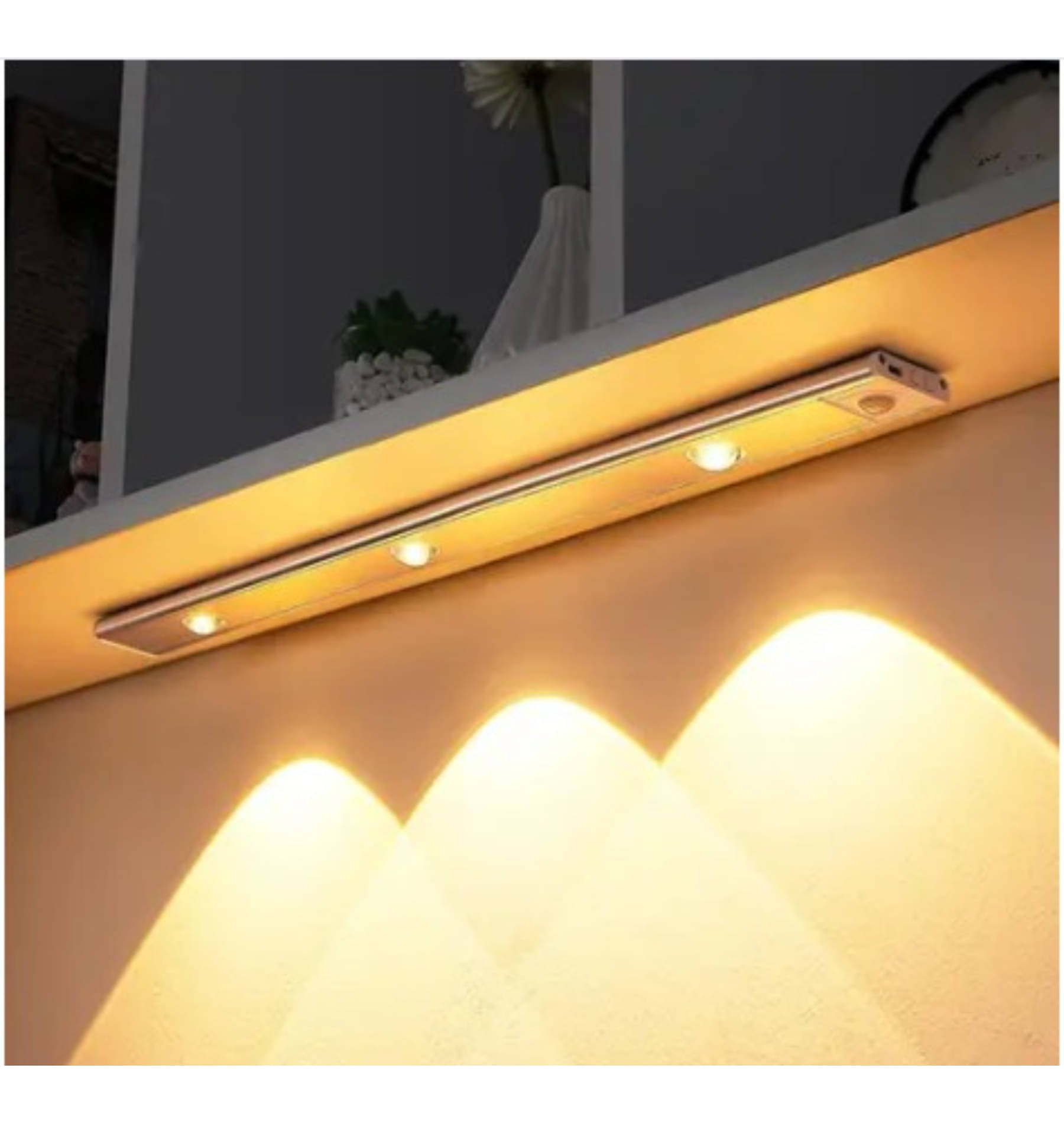     			QitmirMKT Wardrobe Under The Cabinet Lights Motion Sensor Light 40 cm Motion Sensor Light - Pack of 1