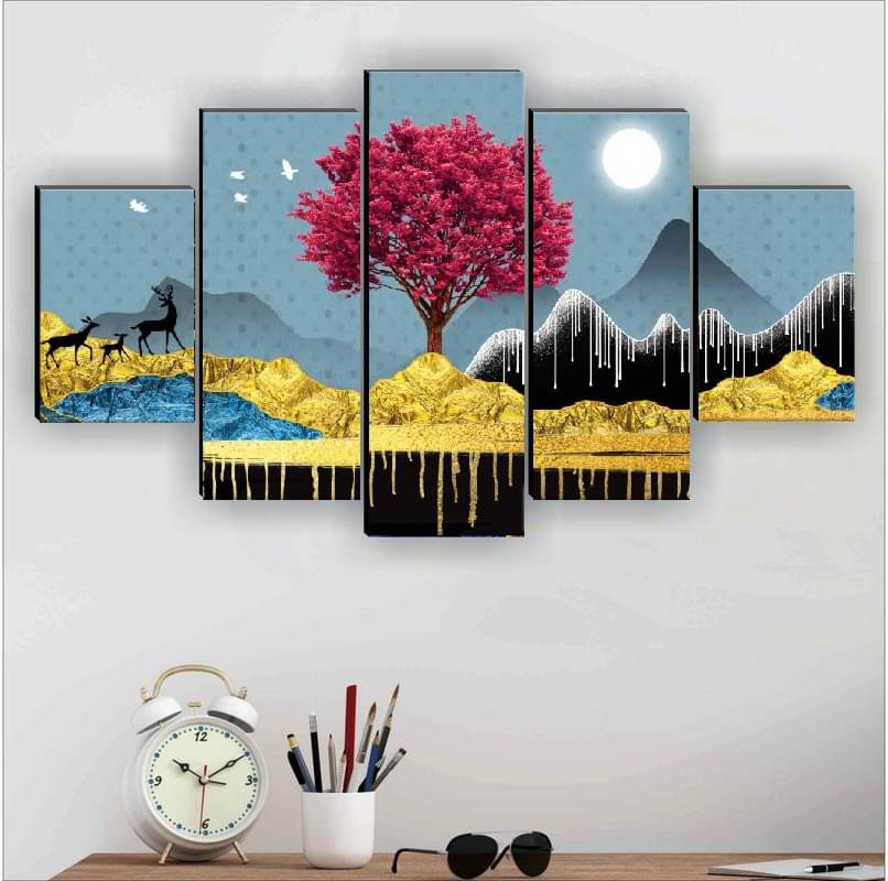     			SNDArt Abstract Painting Without Frame