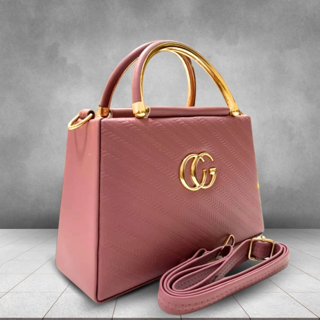     			TCRAZY Sling Bag Faux Leather Set of 1 ( Pink )