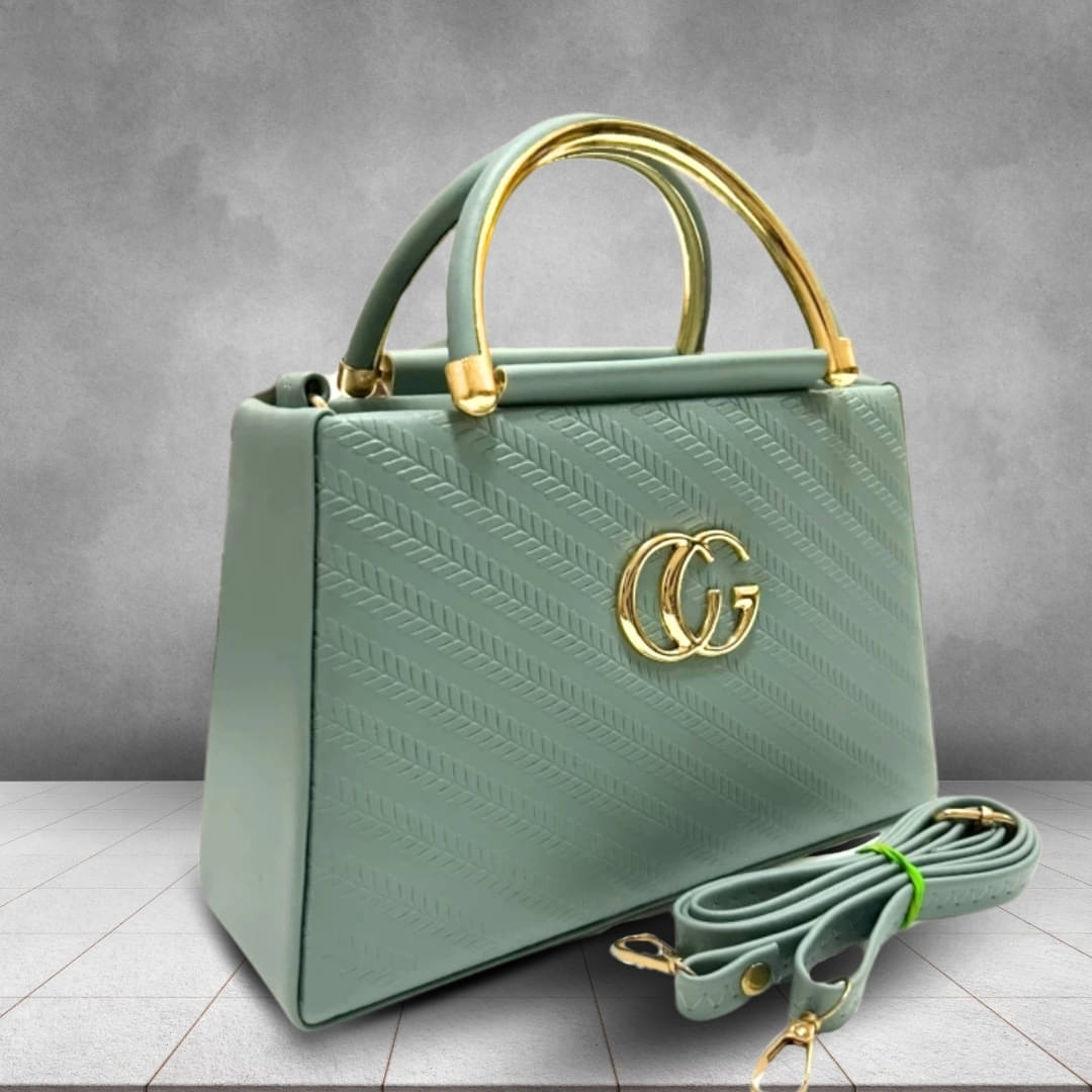     			TCRAZY Sling Bag Faux Leather Set of 1 ( Green )