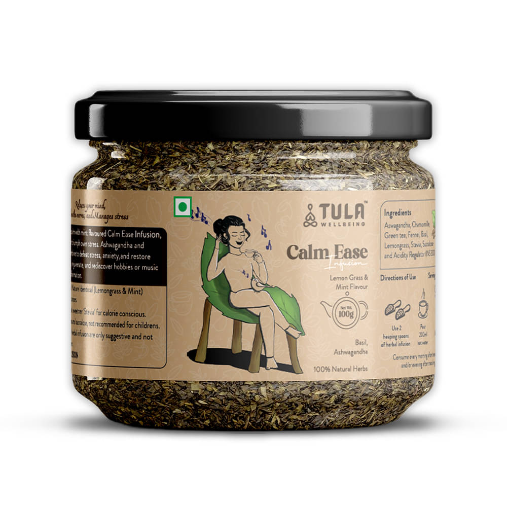 Tula Wellbeing Lemongrass Tea Loose Leaf 100 gm Tula Wellbeing Lemongrass Tea Loose Leaf 100 gm