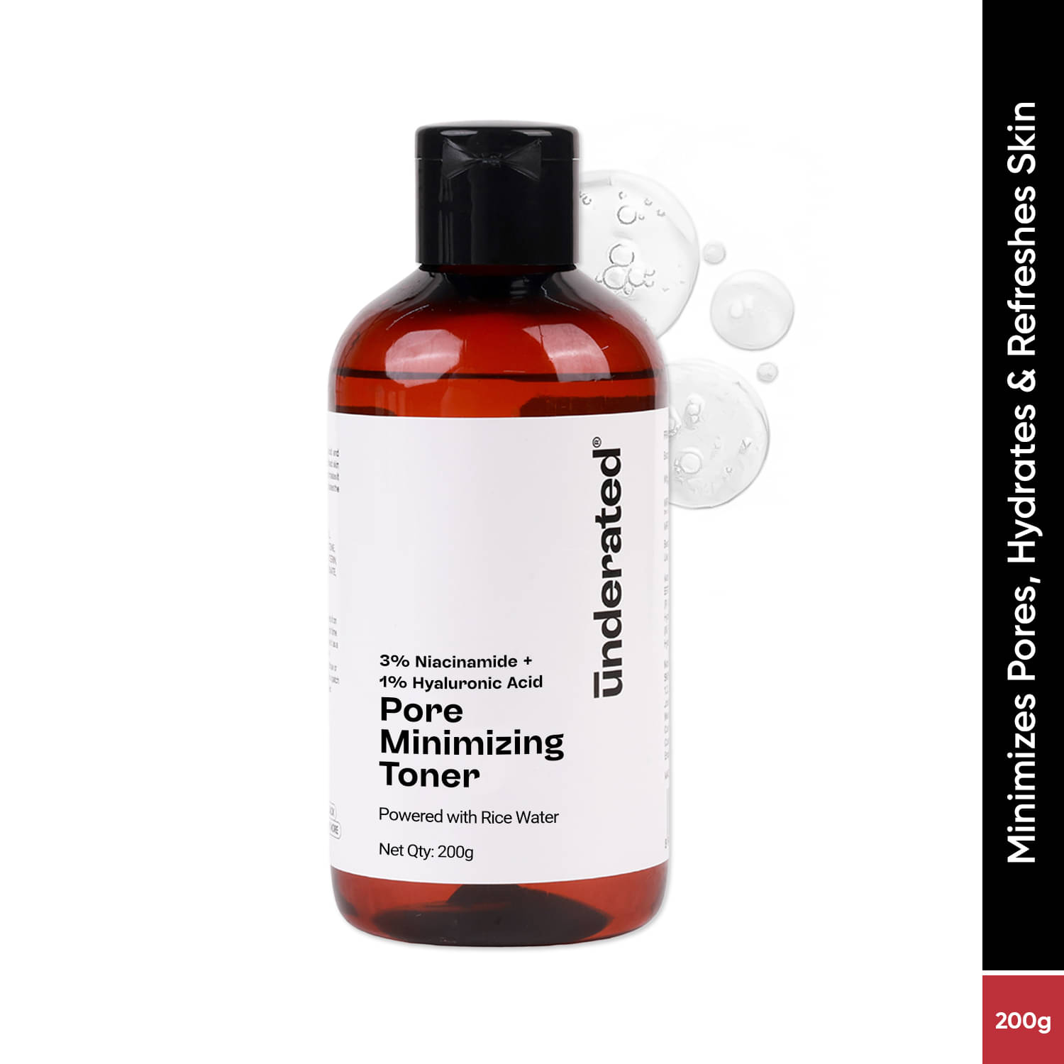 Underated Pore Size Reducing Skin Toner For All Skin Type ( Pack of 1 ) Underated Pore Size Reducing Skin Toner For All Skin Type ( Pack of 1 )