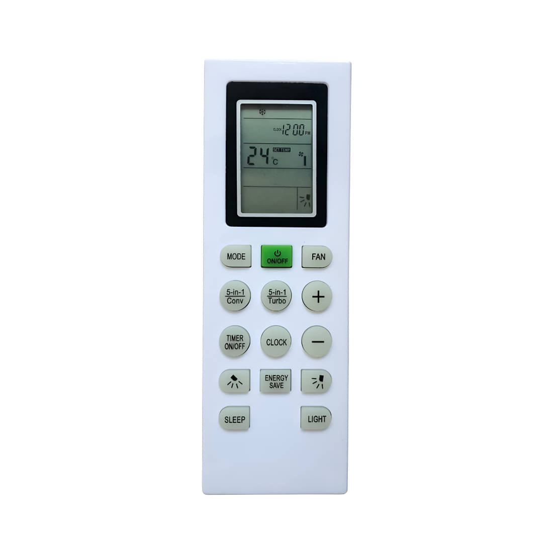 Upix Compatible for Bluestar AC Remote No. 226B (No Backlight) Upix Compatible for Bluestar AC Remote No. 226B (No Backlight)