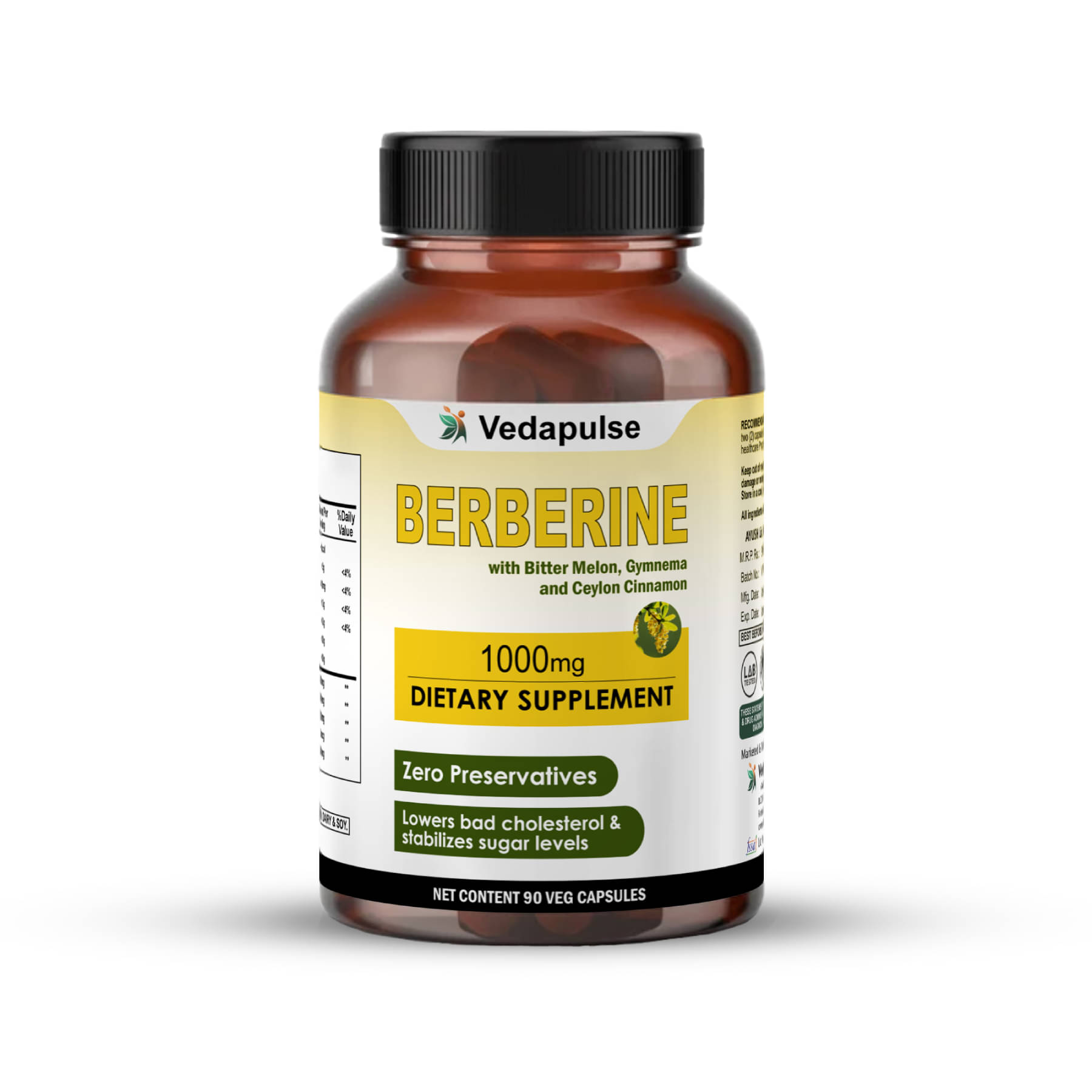 Vedapulse Dietary Capsule 110 gm ( Pack of 1 ) Vedapulse Dietary Capsule 110 gm ( Pack of 1 )