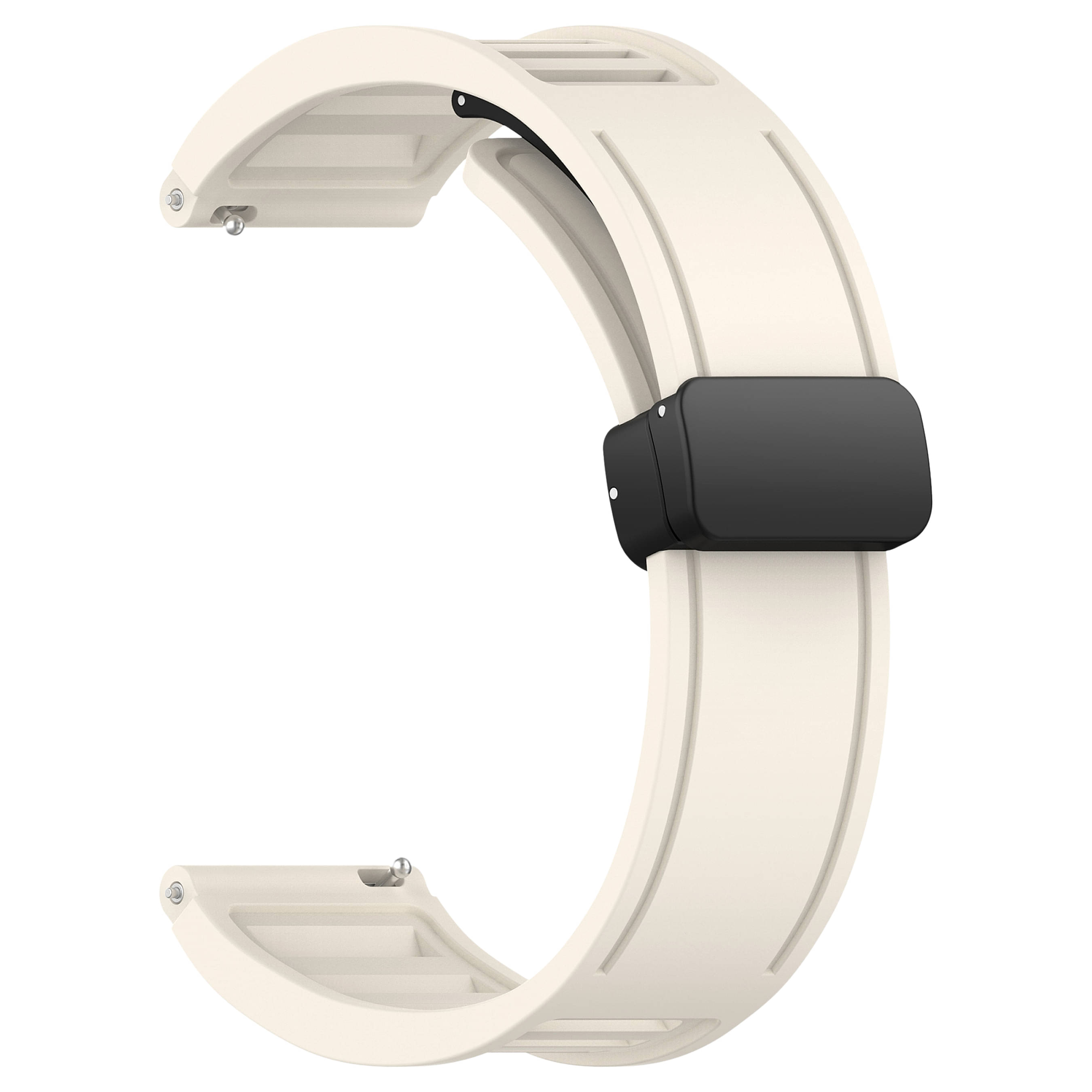 ACM Watch Strap Silicone Belt Magnetic Clasp 22mm compatible with Lg G Watch R W110 Smartwatch Hook Sports Band Starlight ACM Watch Strap Silicone Belt Magnetic Clasp 22mm compatible with Lg G Watch R W110 Smartwatch Hook Sports Band Starlight