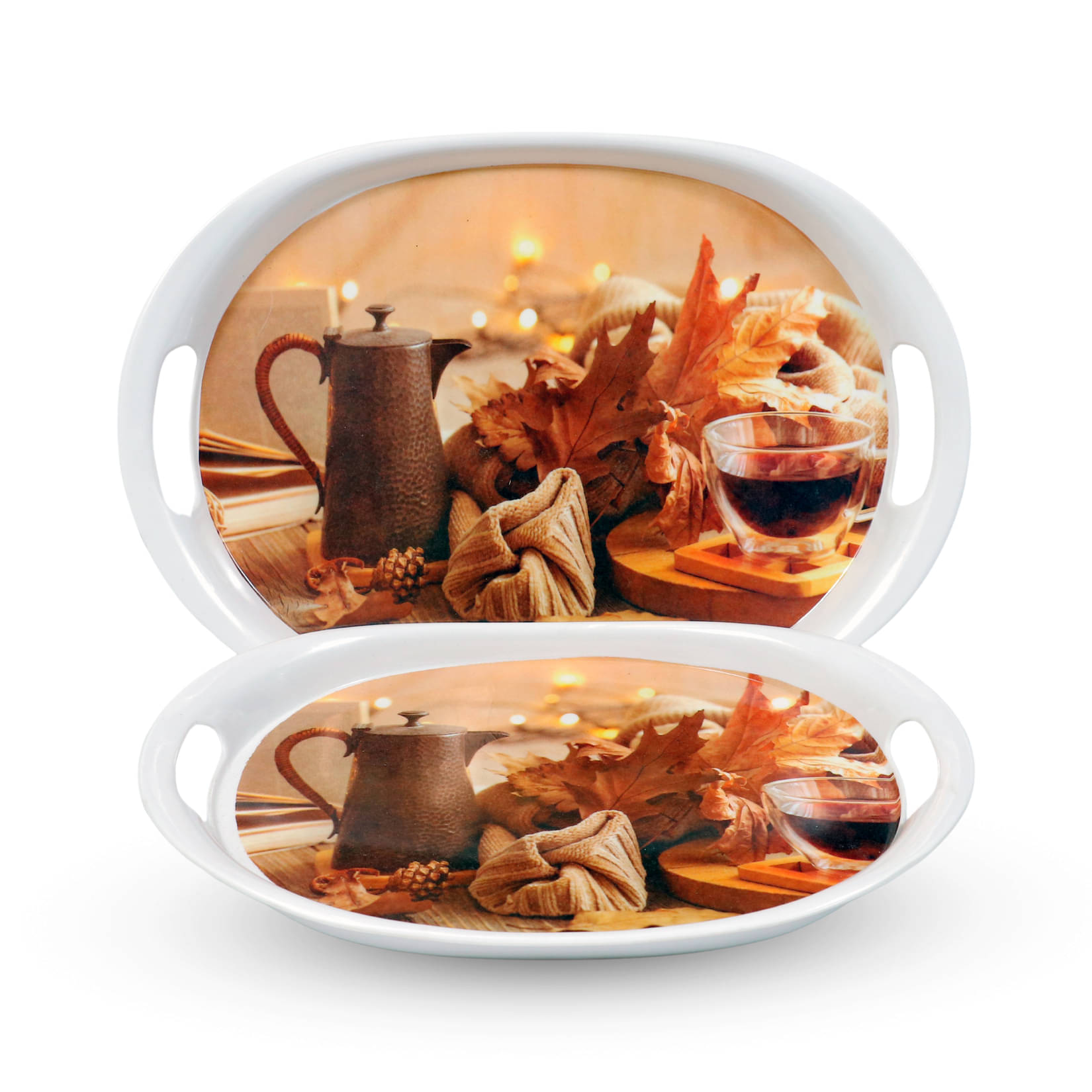 ARIYA ARI-AT-549-M7-PC-2 Printed Melamine Serving Plate 700 ml Multicolor ( Set of 2 ) ARIYA ARI-AT-549-M7-PC-2 Printed Melamine Serving Plate 700 ml Multicolor ( Set of 2 )