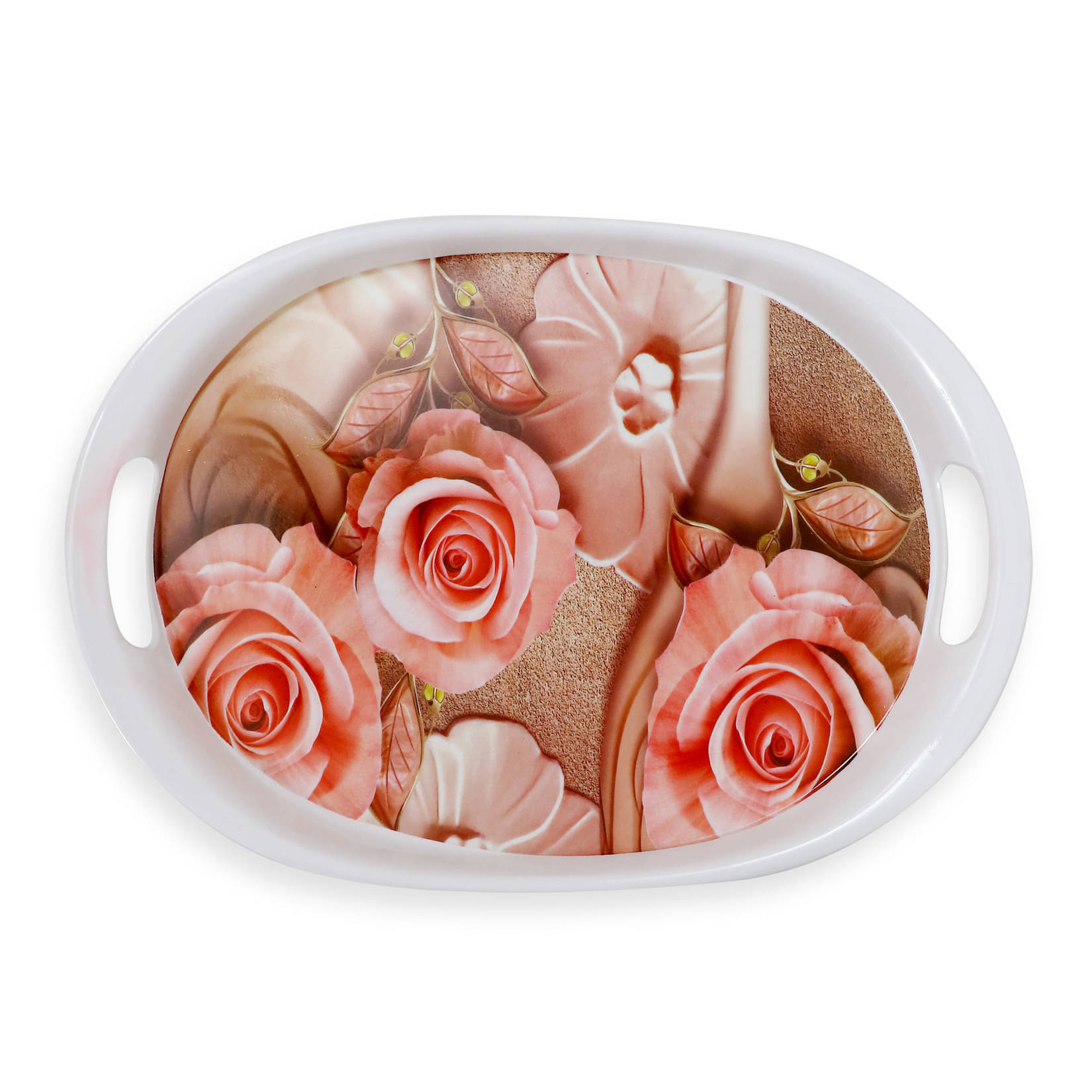 ARIYA ARI-AT-550-M3-PC-1 Printed Melamine Serving Plate 500 ml Multicolor ( Set of 1 ) ARIYA ARI-AT-550-M3-PC-1 Printed Melamine Serving Plate 500 ml Multicolor ( Set of 1 )