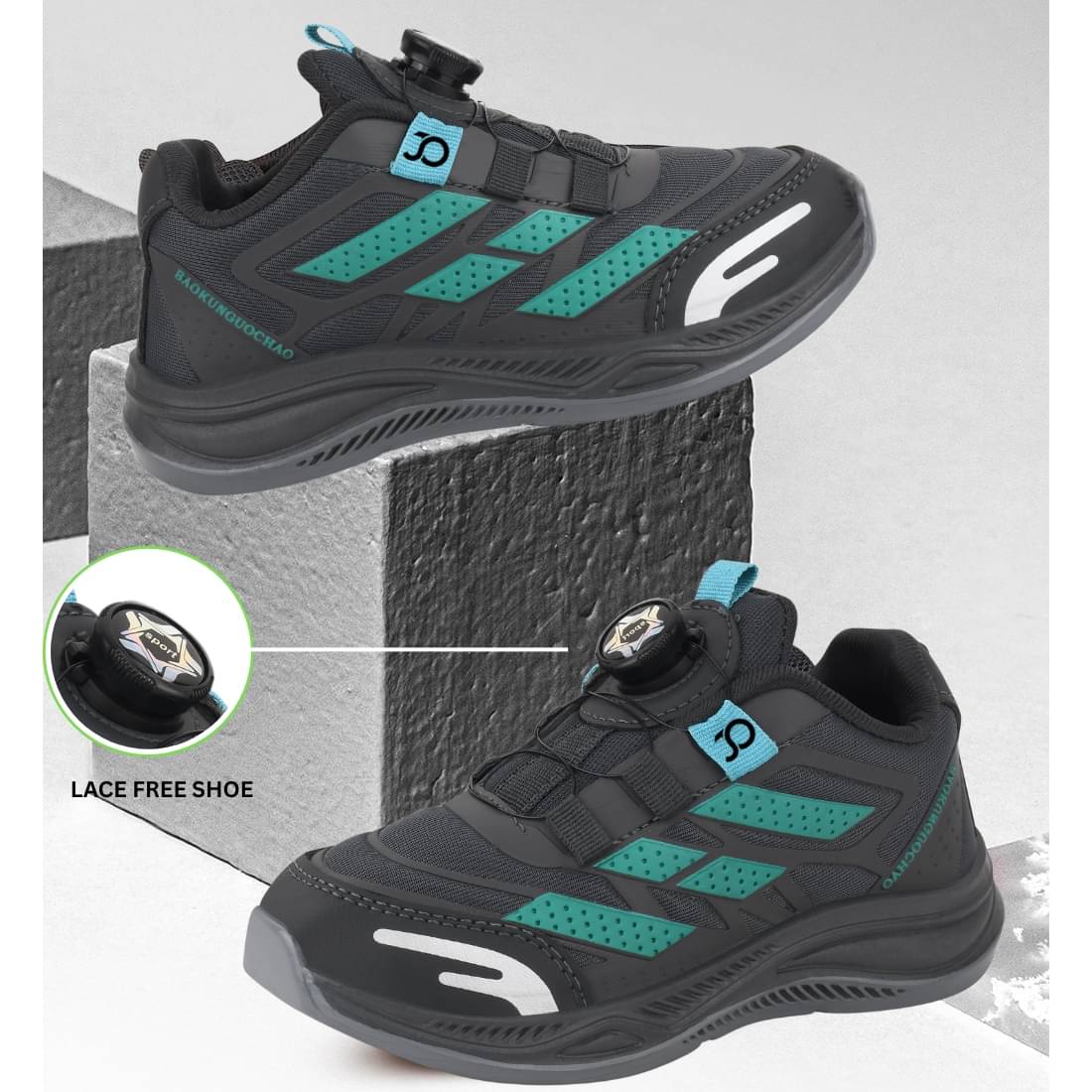     			Jootiyapa - Green Boy's Sneakers ( 1 Pair )