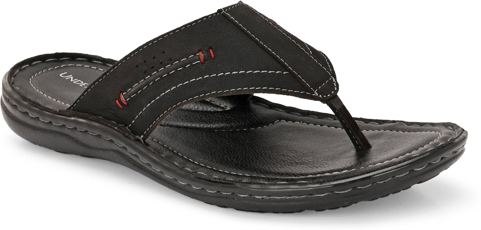     			UNDERROUTE - Black Men's Sandals