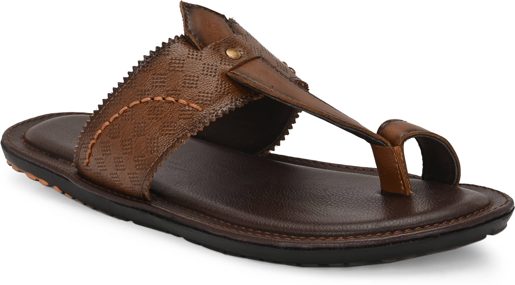     			UNDERROUTE - Tan Men's Sandals