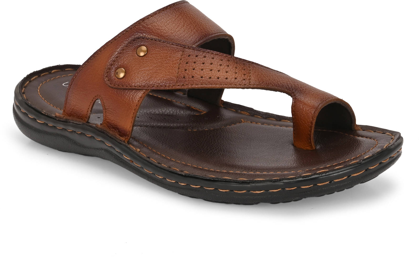     			UNDERROUTE - Tan Men's Sandals