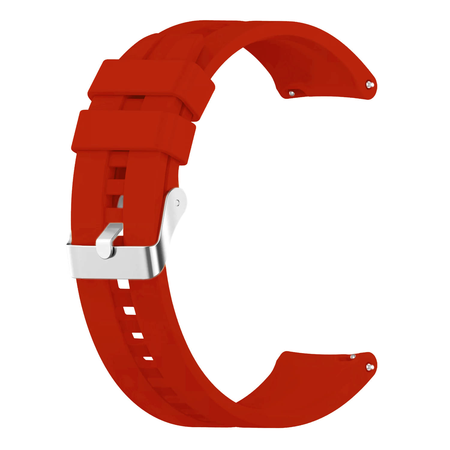     			ACM Watch Strap Silicone Belt 22mm compatible with Alt Spunk Smartwatch Classic Band Red