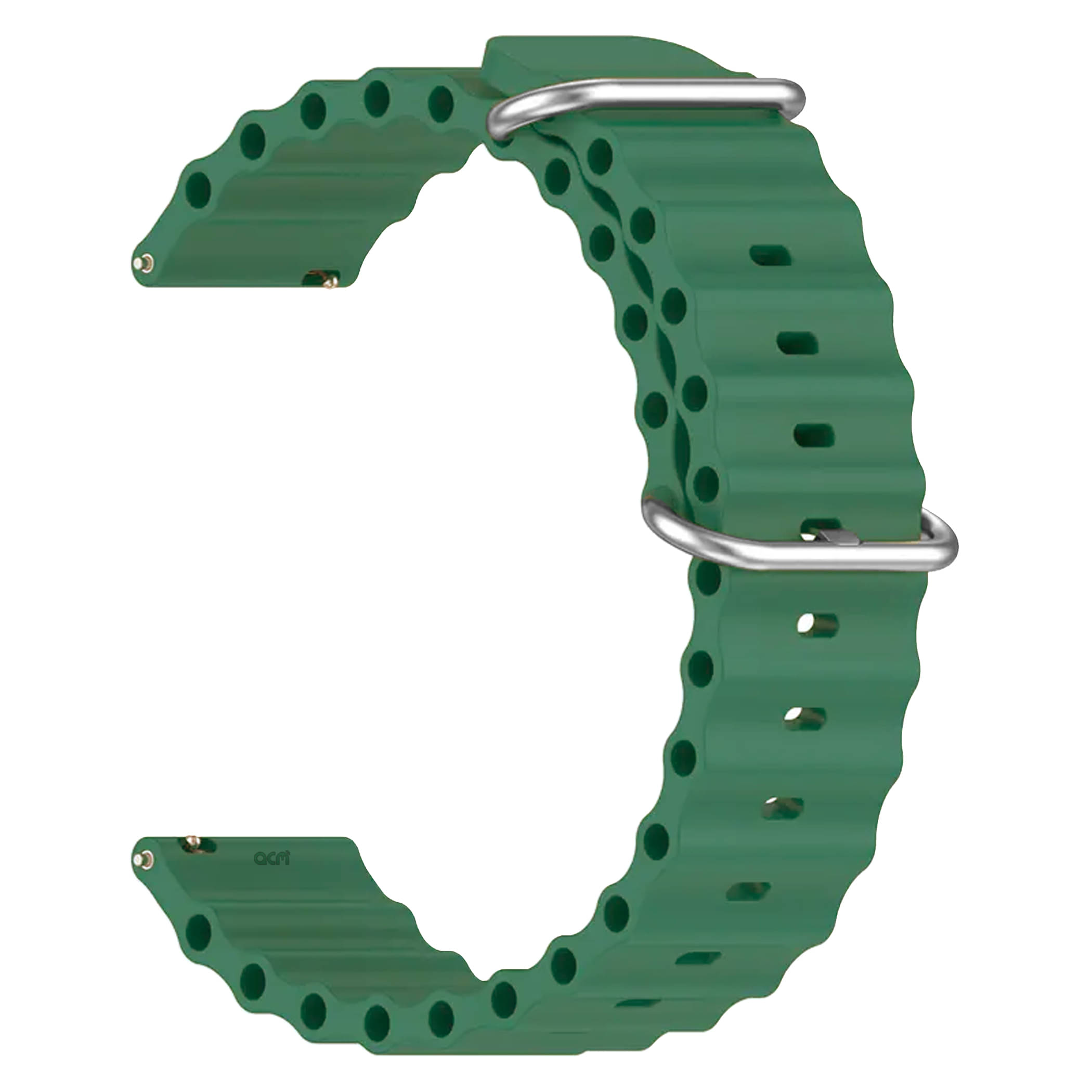 ACM Watch Strap Silicone Smart Belt 22mm compatible with Noise Noisefit Fuse Smartwatch Classic Band Turquoise Green ACM Watch Strap Silicone Smart Belt 22mm compatible with Noise Noisefit Fuse Smartwatch Classic Band Turquoise Green