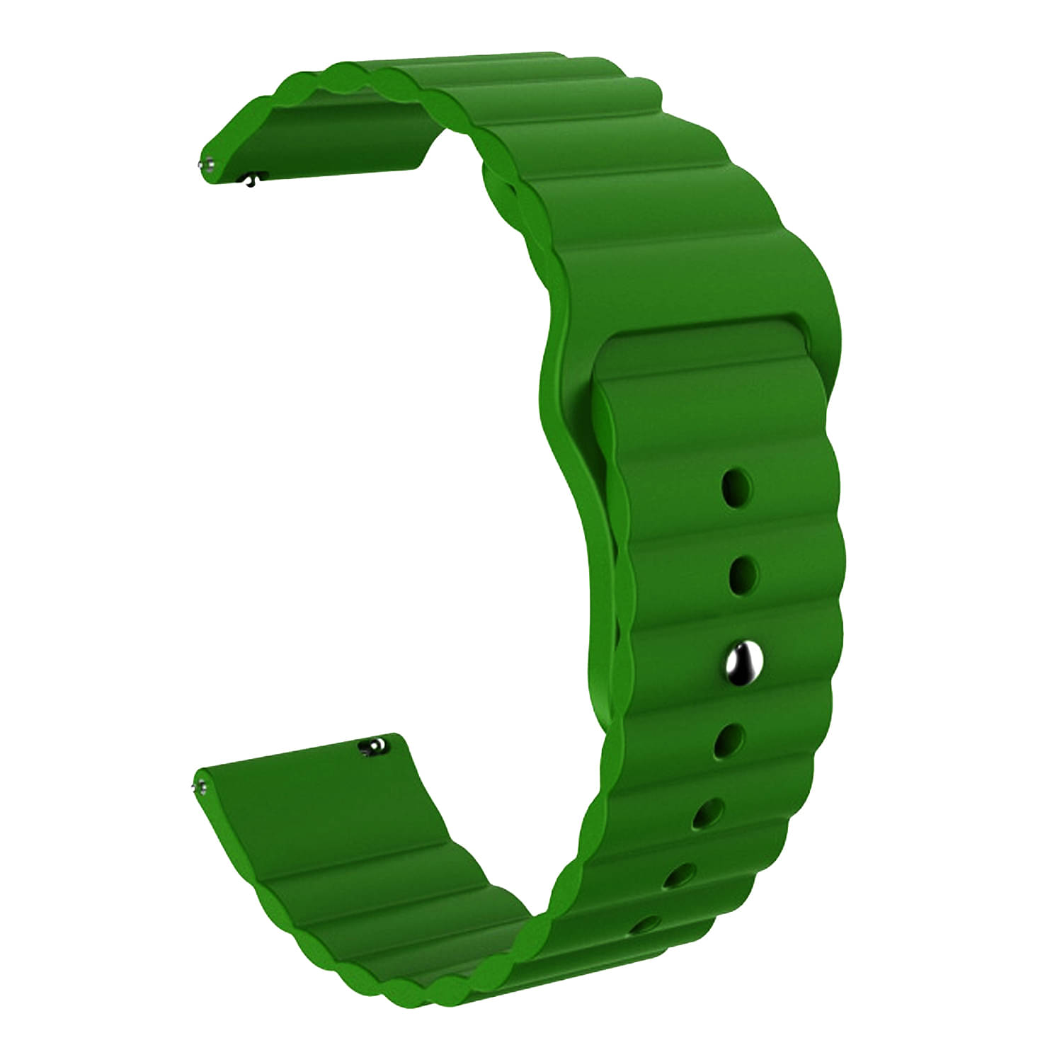 ACM Watch Strap Wave Design Silicone Belt 20mm compatible with Samsung Galaxy Watch 6 Classic 44mm & 47mm Smartwatch Sports Band Green ACM Watch Strap Wave Design Silicone Belt 20mm compatible with Samsung Galaxy Watch 6 Classic 44mm & 47mm Smartwatch Sports Band Green