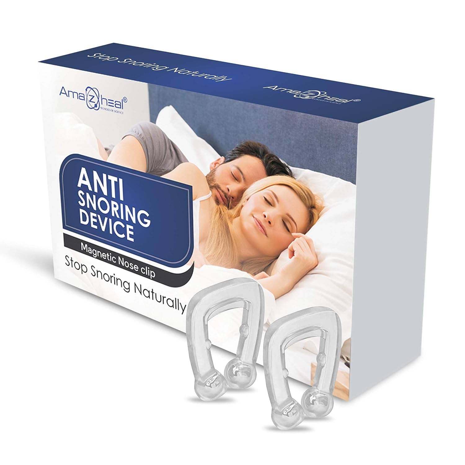     			Amazheal Anti-Snoring Device Nose Clip