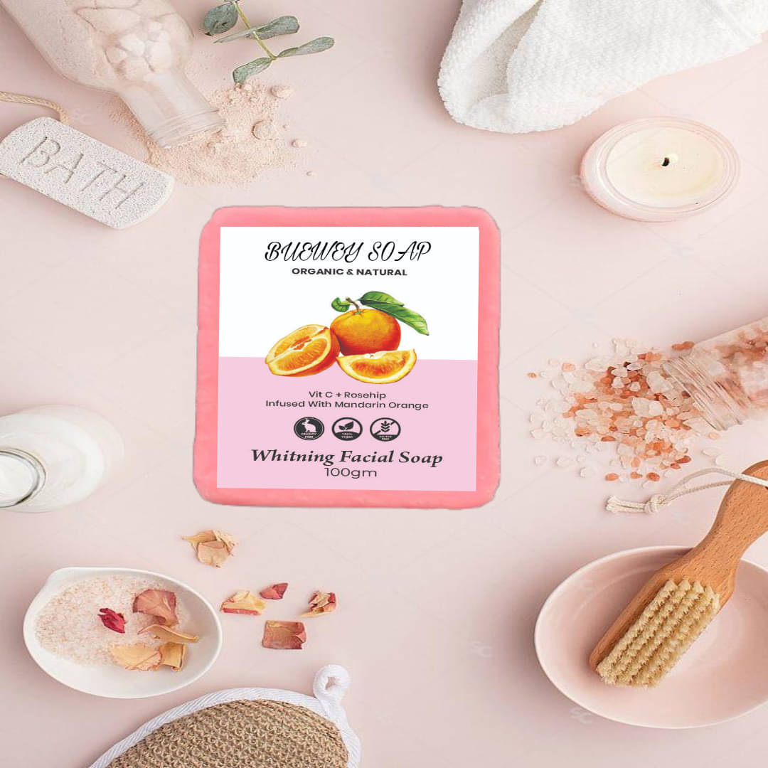 BUEWEY Skin Whitening Vigwa Face Whitening Facial Soap Soap for All Skin Type ( Pack of 1 ) BUEWEY Skin Whitening Vigwa Face Whitening Facial Soap Soap for All Skin Type ( Pack of 1 )
