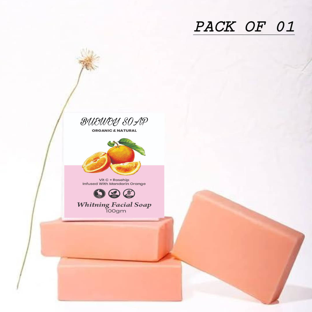BUEWEY Skin Whitening Vigwa Face Whitening Facial Soap Soap for All Skin Type ( Pack of 1 ) BUEWEY Skin Whitening Vigwa Face Whitening Facial Soap Soap for All Skin Type ( Pack of 1 )