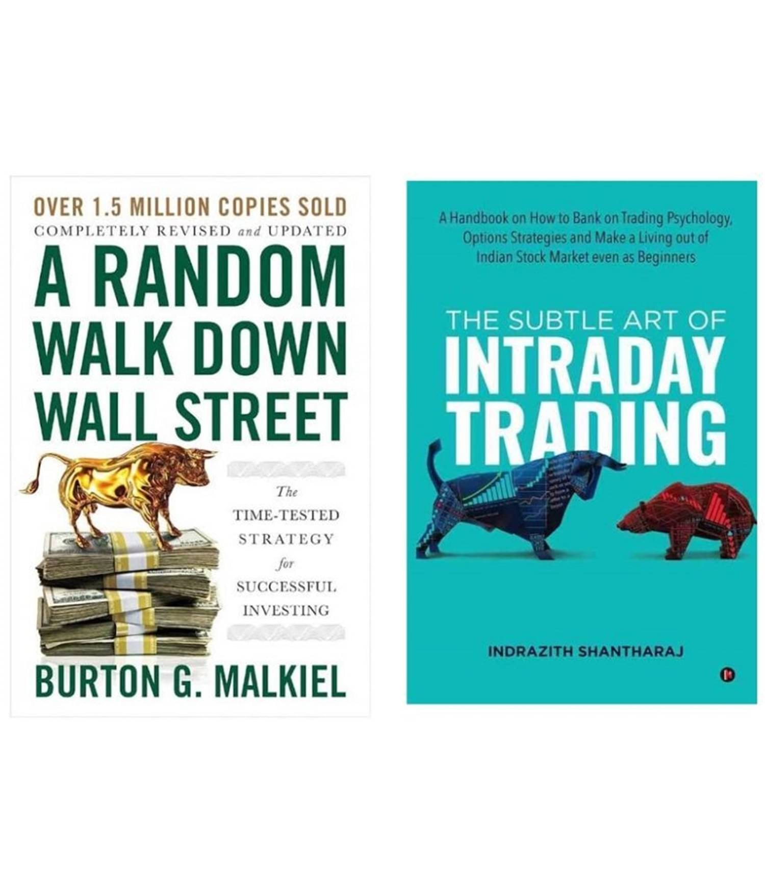 ( Combo Of 2 Pack ) A Random Walk Down Wall Street & The Subtle Art of Intraday Trading , English , Paperback ( Combo Of 2 Pack ) A Random Walk Down Wall Street & The Subtle Art of Intraday Trading , English , Paperback