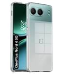 Finaux Plain Cases Compatible For Silicon OnePlus Nord 4 5G ( Pack of 1 )