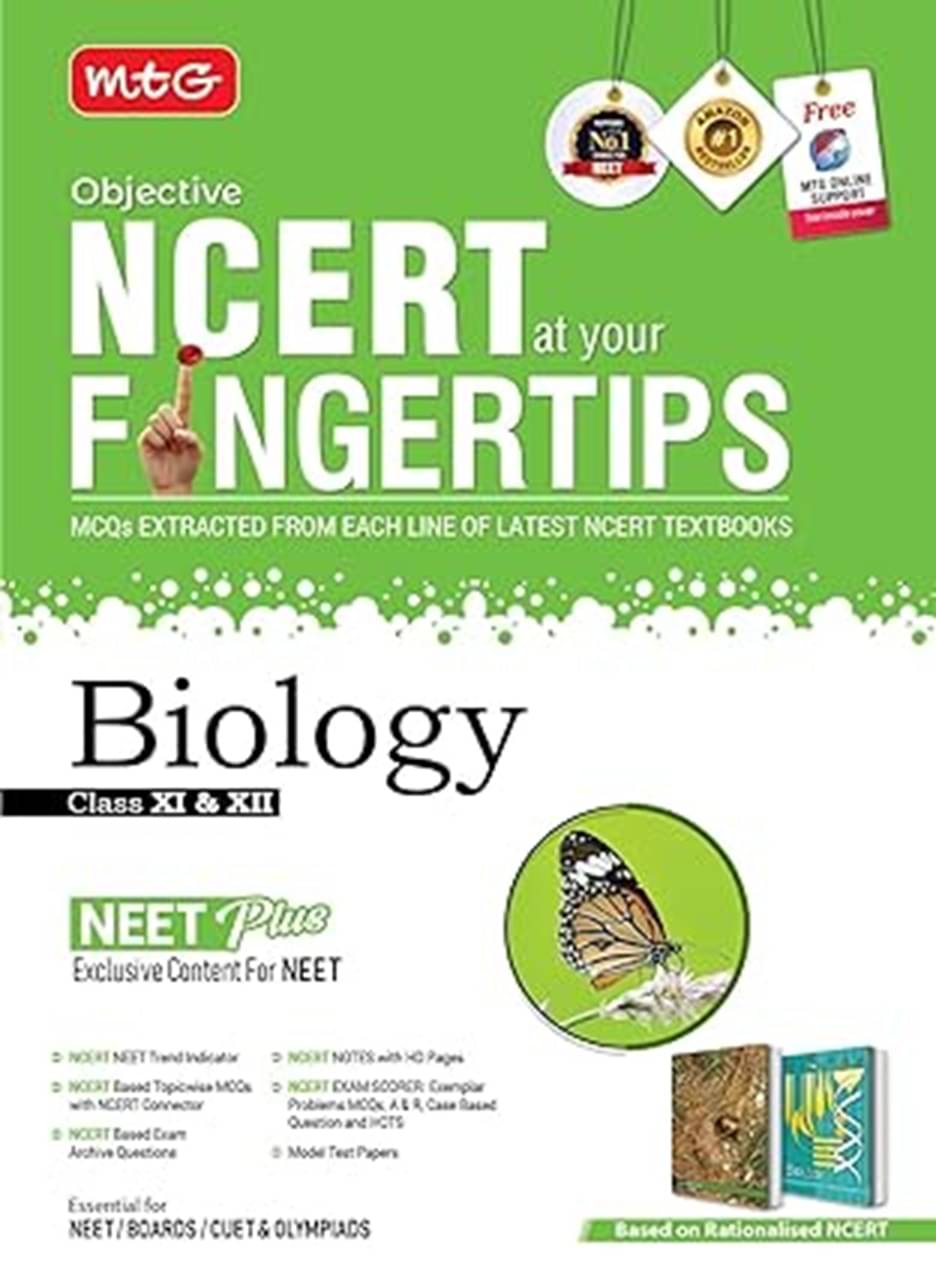     			MTG Objective NCERT at your FINGERTIPS Biology - NCERT NEET Trend Indicator Notes with HD Pages Exam Archive & MCQs | NEET Books (Based on NCERT Latest Pattern For 2025 Exam) [Paperback] MTG Editorial Board 9789360235826
