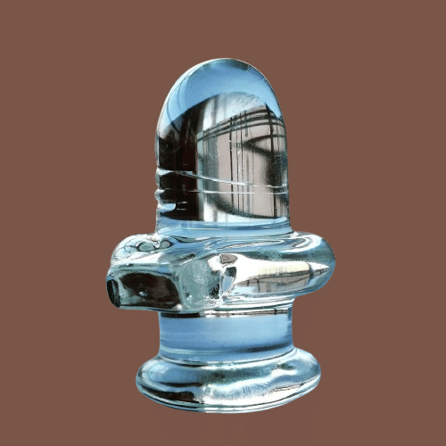     			NAVYAKSH Crystal Shivling Idol ( 1.5 cm )