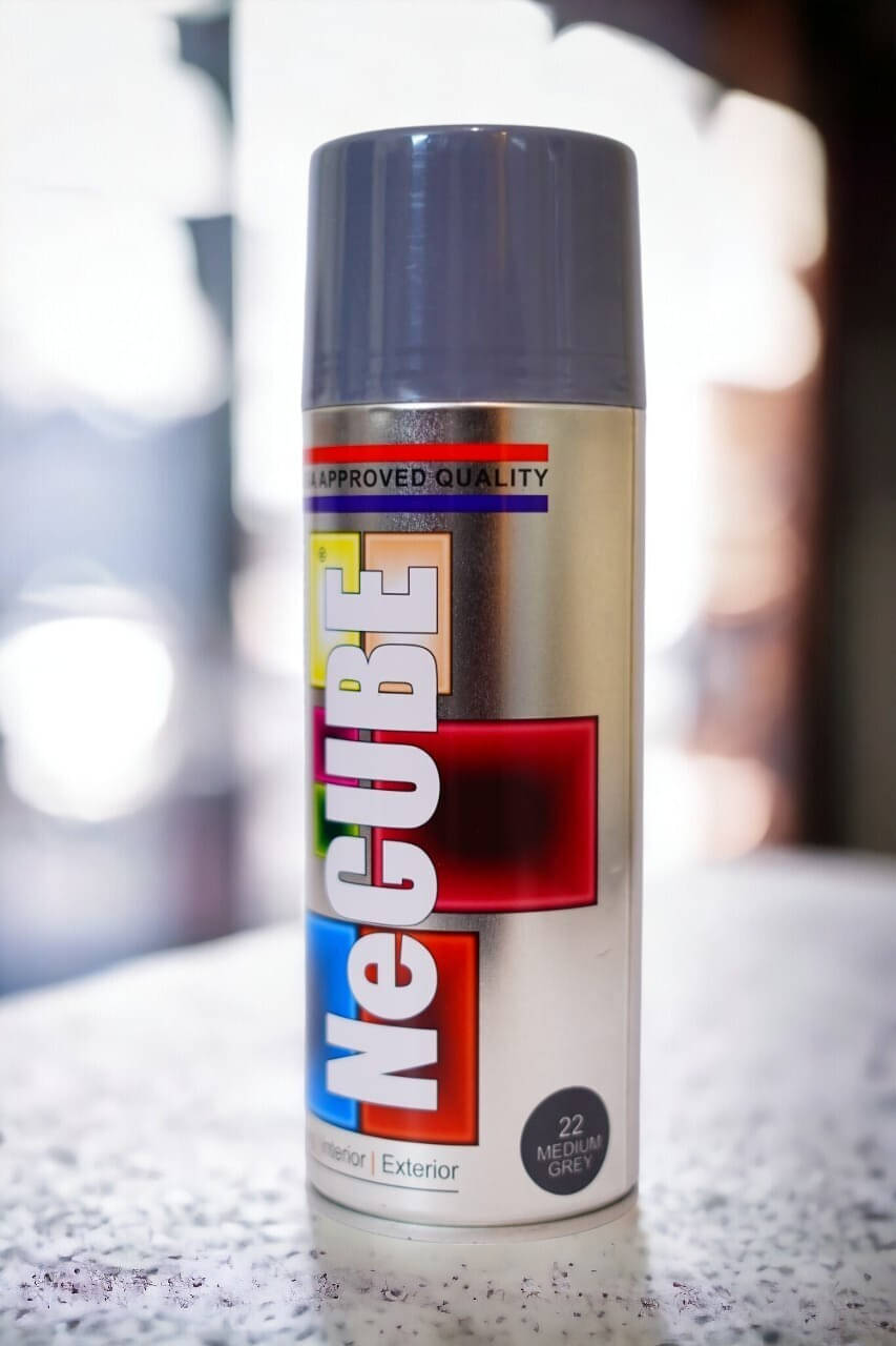     			NEGUBE MEDIUM GREY SPRAY PAINT