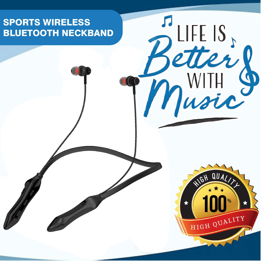     			Shop To Shop In-the-ear Bluetooth Headset with Upto 20h Talktime Deep Bass - Black