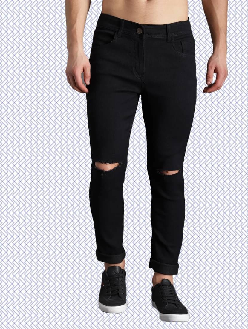     			TIJUCA FASHION Regular Fit Basic Men's Jeans - Black ( Pack of 1 )