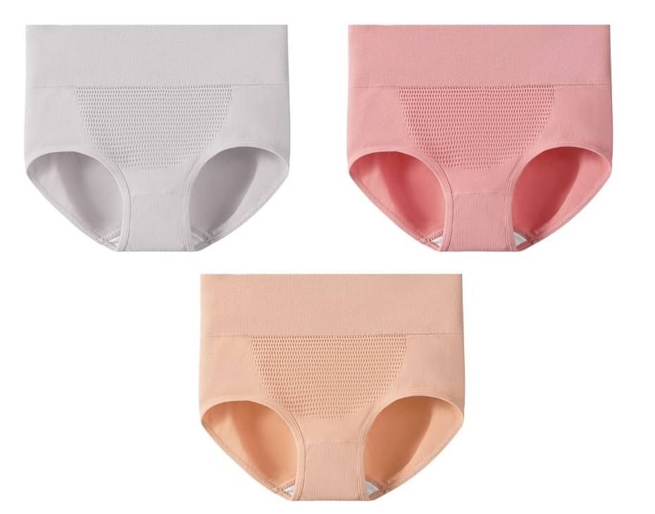 Taslar Pack of 3 Cotton Women's Hip Reducer ( Pink ) Taslar Pack of 3 Cotton Women's Hip Reducer ( Pink )