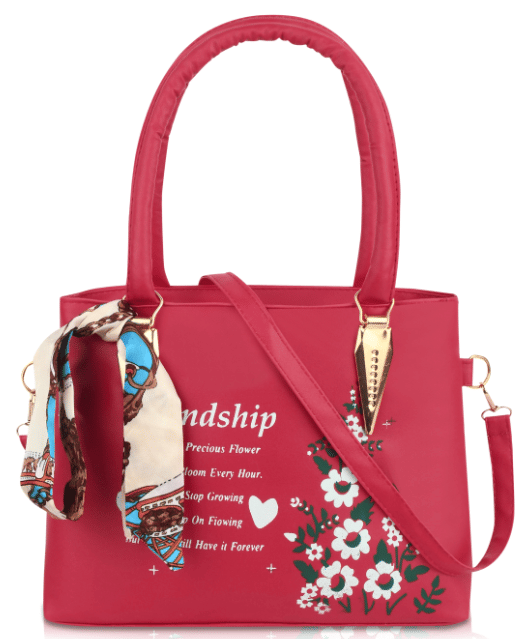     			The monaina crapt Shoulder Bag Canvas Set of 1 ( Brown )