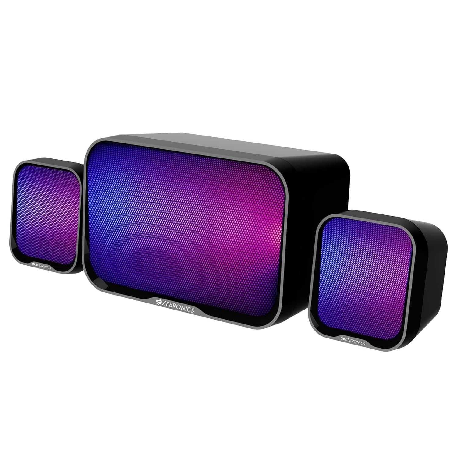 Zebronics ZEB-PLUTO 2 2.0 Speakers - Black