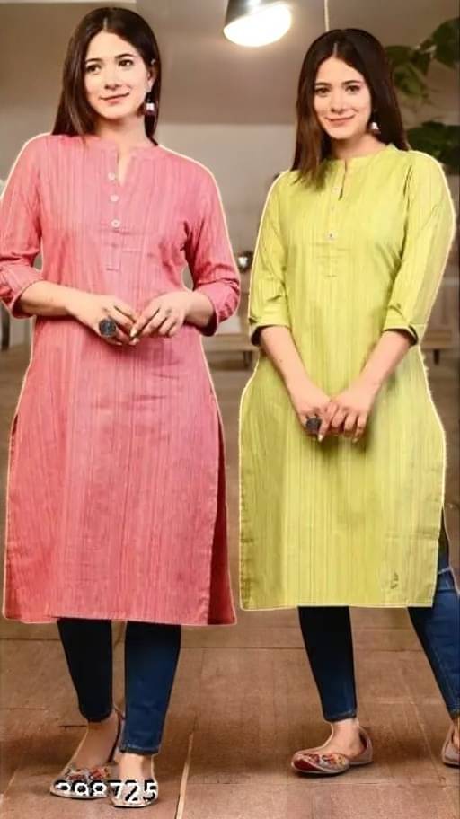 vinchic Pack of 1 Cotton Embroidered Anarkali Women's Kurti - ( Multicolor ) vinchic Pack of 1 Cotton Embroidered Anarkali Women's Kurti - ( Multicolor )