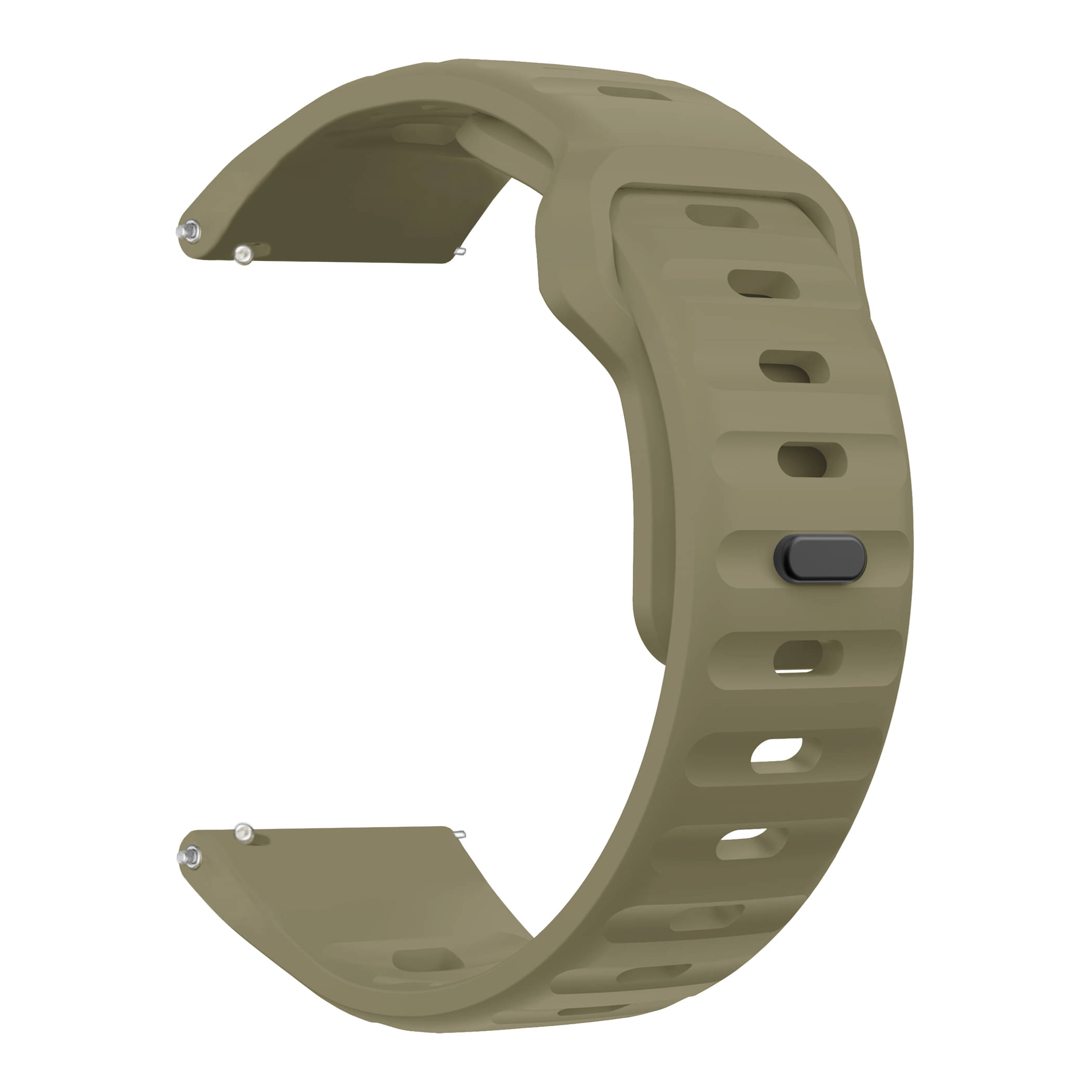     			ACM Watch Strap Sports Silicone Belt 22mm compatible with Noise Colorfit Vision 3 Smartwatch Breatheable Band Brown