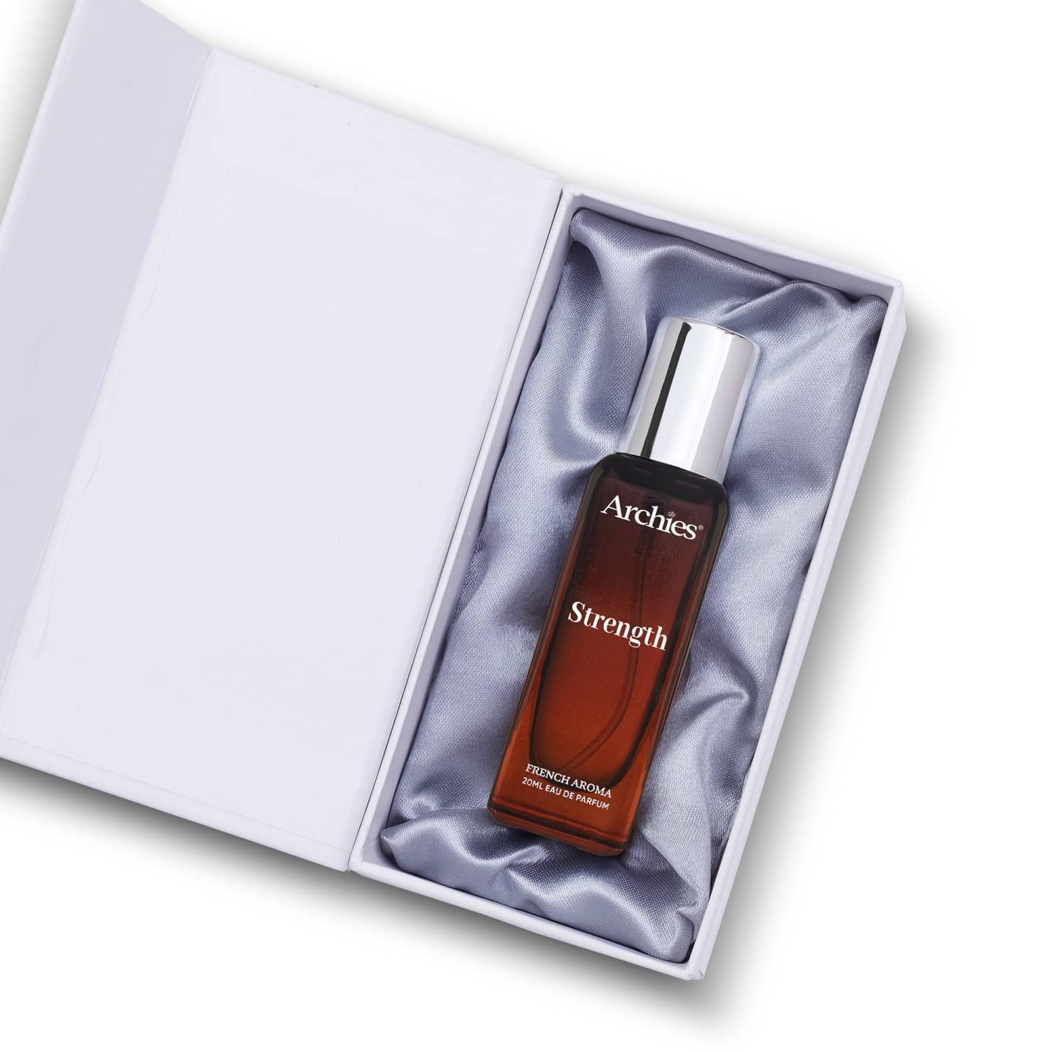 ARCHIES STRENGTH Premium luxury French Long Lasting Perfume,Woody,Amber & Aromatic for Men -20 ml ARCHIES STRENGTH Premium luxury French Long Lasting Perfume,Woody,Amber & Aromatic for Men -20 ml