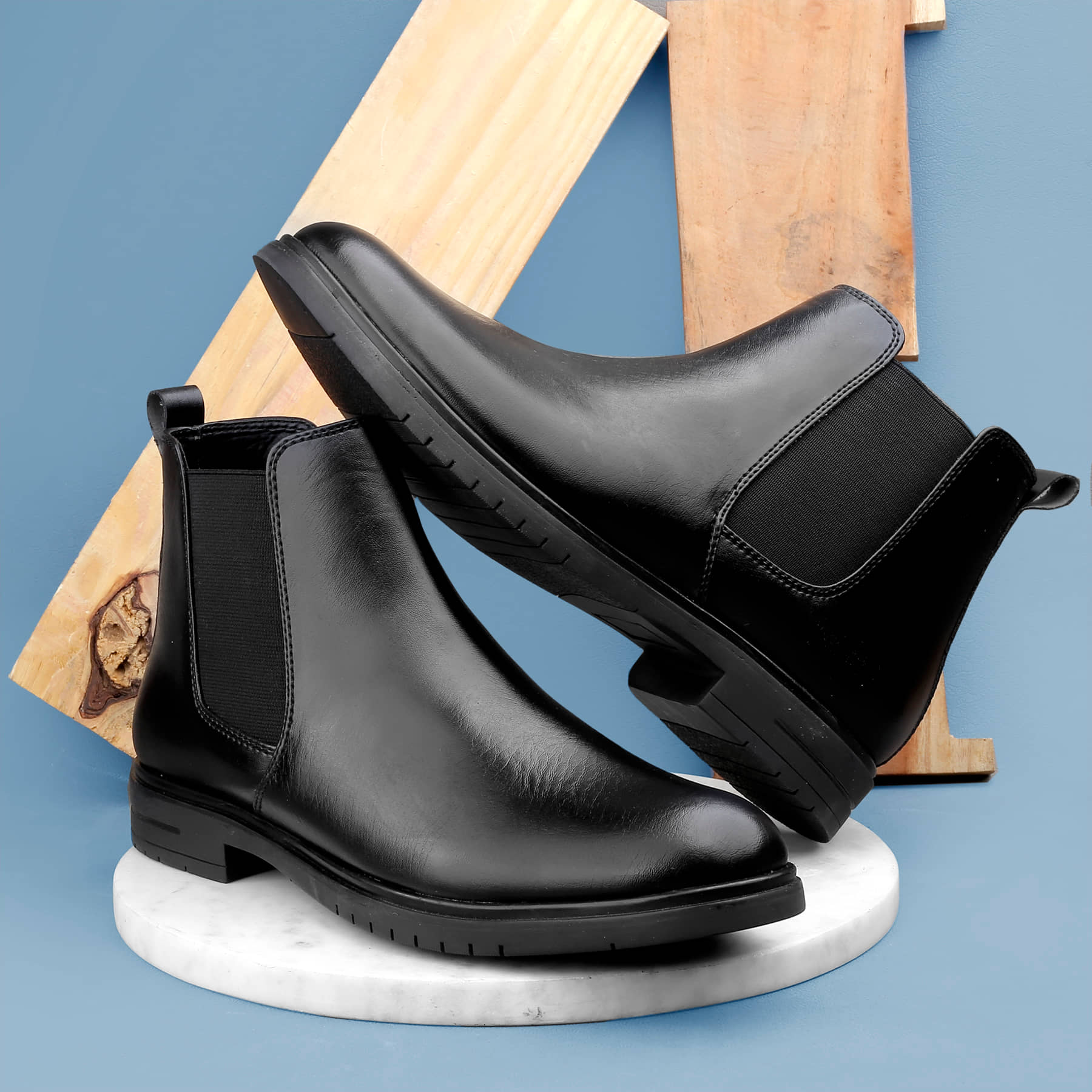 BXXY Black Chelsea boot