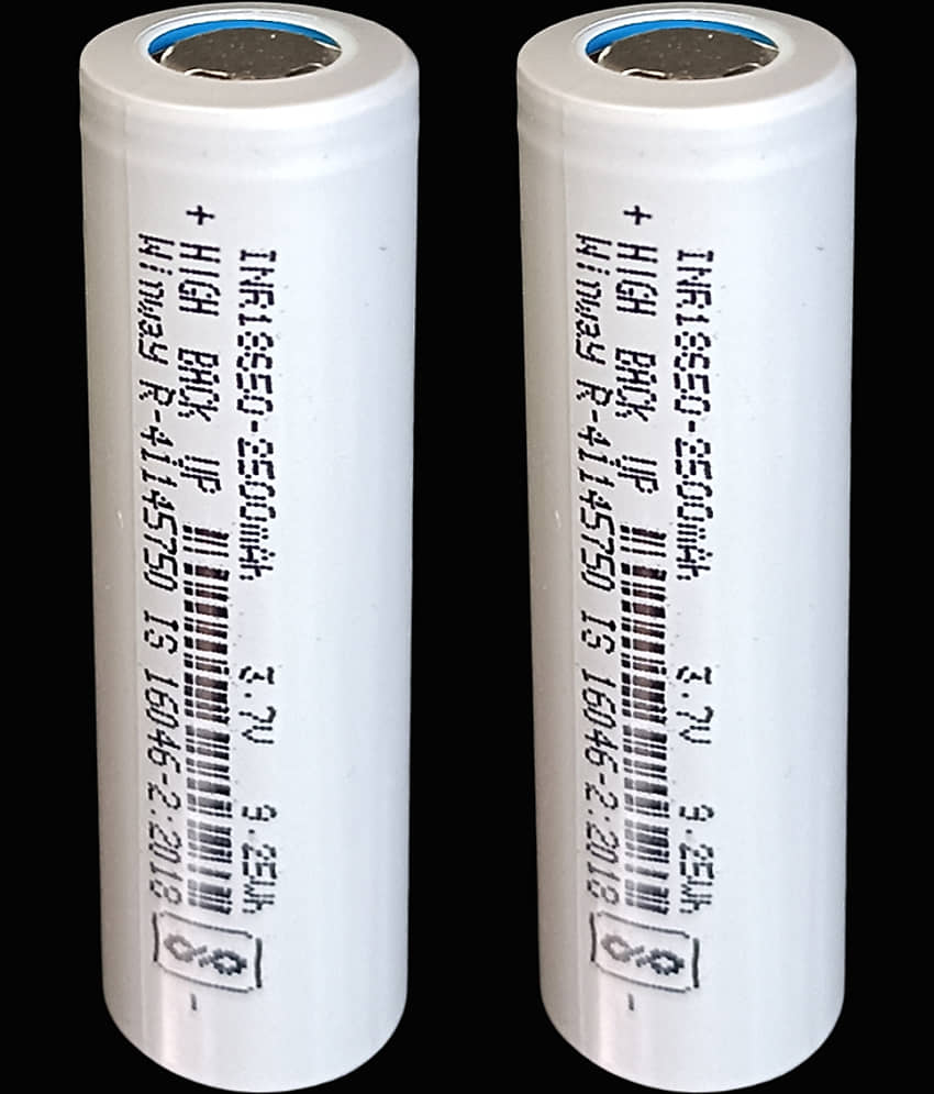 CONSONANTIAM Pack of 2, 3.7 Volt 2500 mAH Winway Lithium Rechargeable Battery use for Led Light, Bluetooth Speaker, Power Bank, Trimmer, Laptop, Battery Student Project Etc. - Sports and Fitness Equipment | Buy online on ZillyBuy