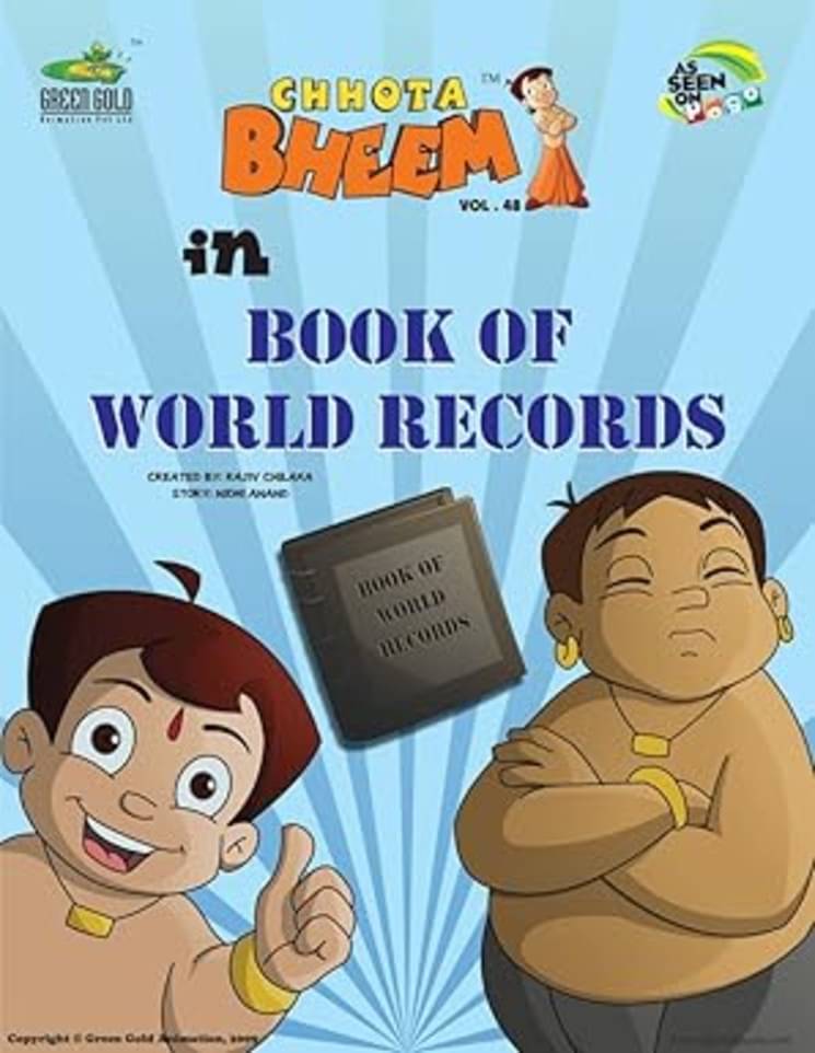     			Chhota Bheem in Book of World Records (Vol 48) (English)
