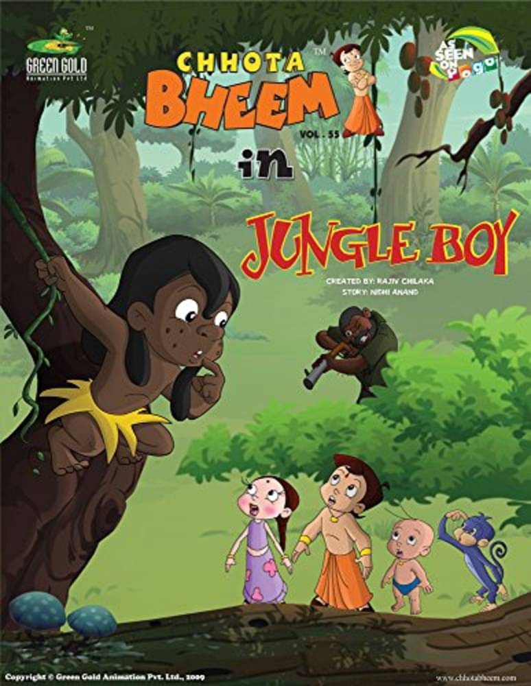     			Chhota Bheem in Jungle Boy (Vol 55)