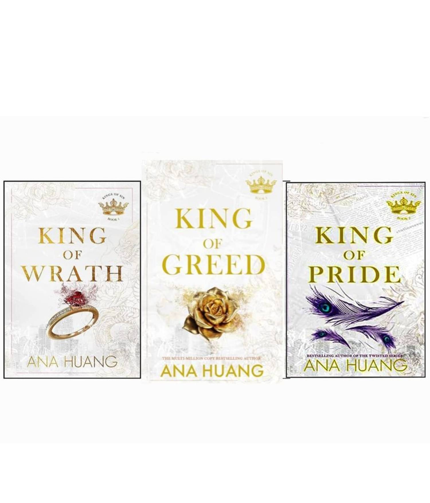 (Combo of 3) King of pride + King of wrath + King of Greed by Ana Haung (Paperback) (Combo of 3) King of pride + King of wrath + King of Greed by Ana Haung (Paperback)