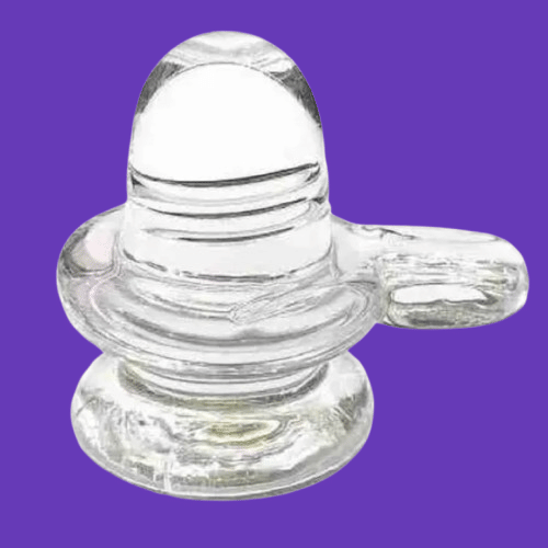     			NAVYAKSH Crystal Shivling Idol ( 1.5 cm )