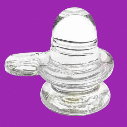     			NAVYAKSH Crystal Shivling Idol ( 1.5 cm )