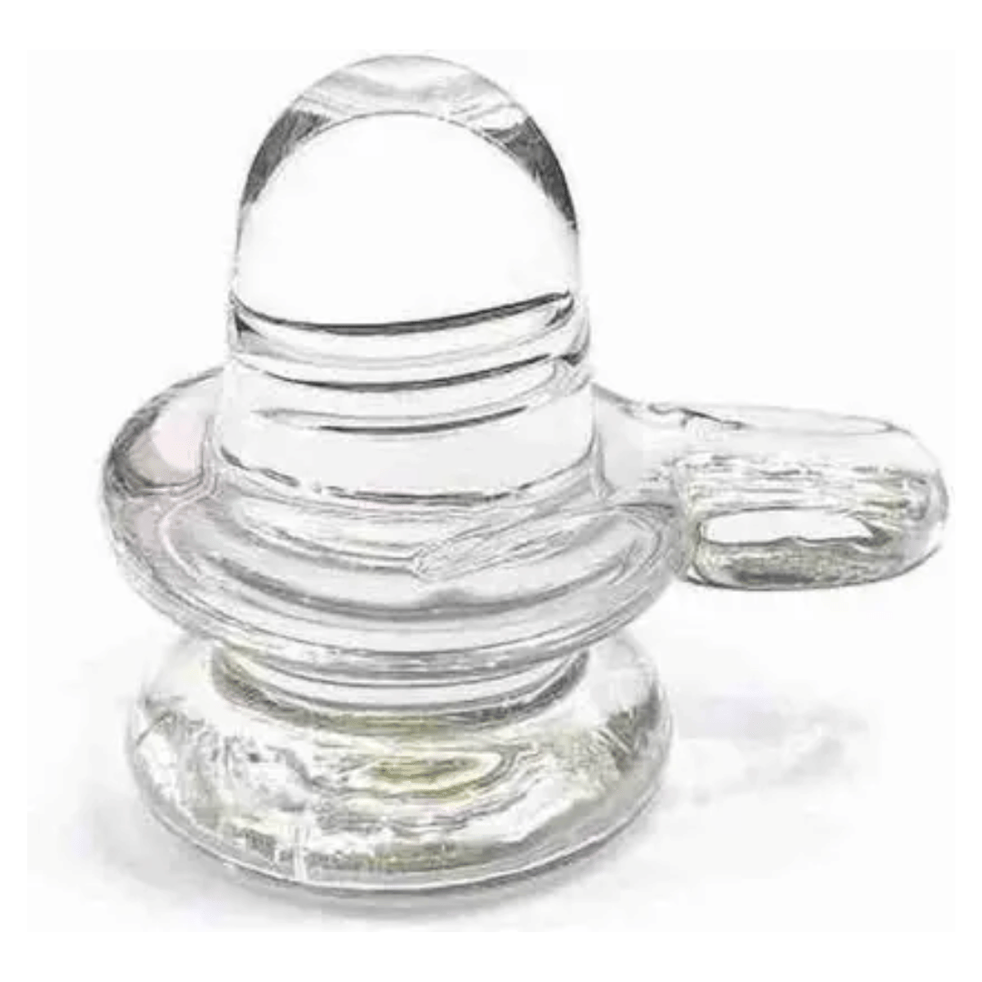     			NAVYAKSH Crystal Shivling Idol ( 1.5 cm )