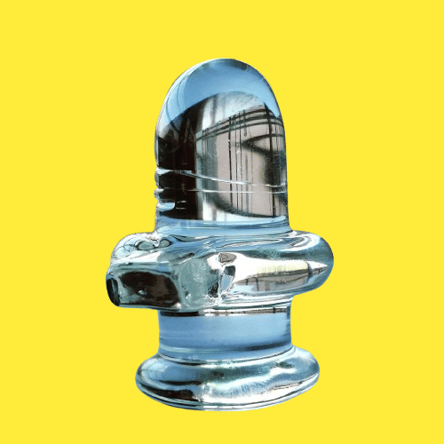     			NAVYAKSH Crystal Shivling Idol ( 1.5 cm )